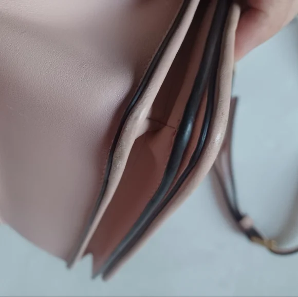 Tory Burch crossbody bag Savannah Combo Pink Quilted - Picture 8 of 11